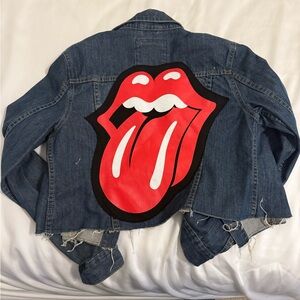 Rolling Stones Jean Jacket